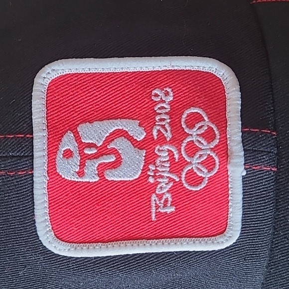 VINTAGE 2008 BEIJING OLYMPICS Ballcap, Curved Purposely Distressed Brim, Unisex - Picture 8 of 13